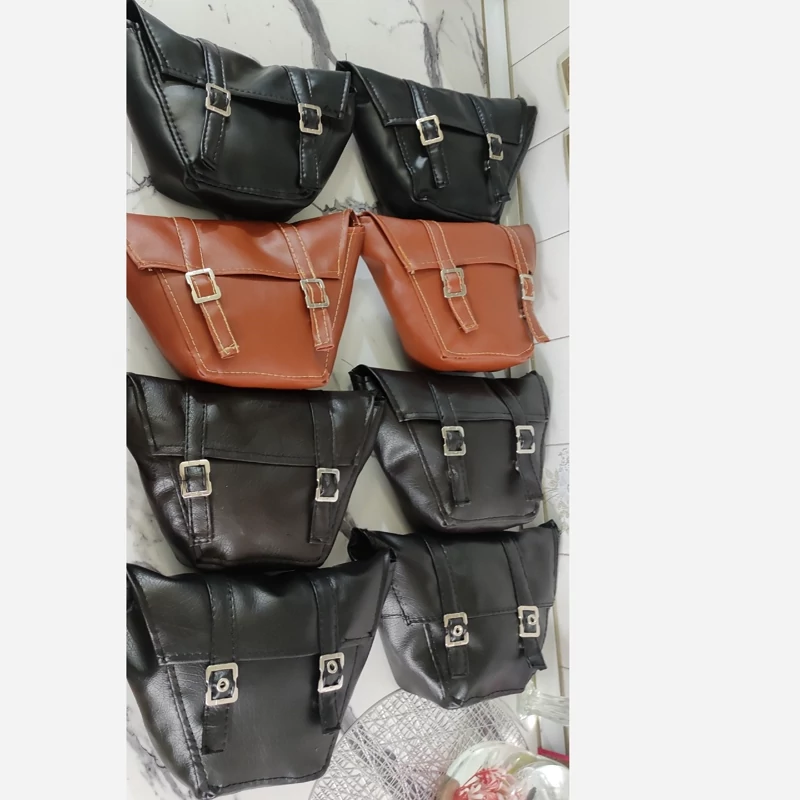 کیف بغل موتور سیکلت کاستوم بسته دو عددی دو طرفه