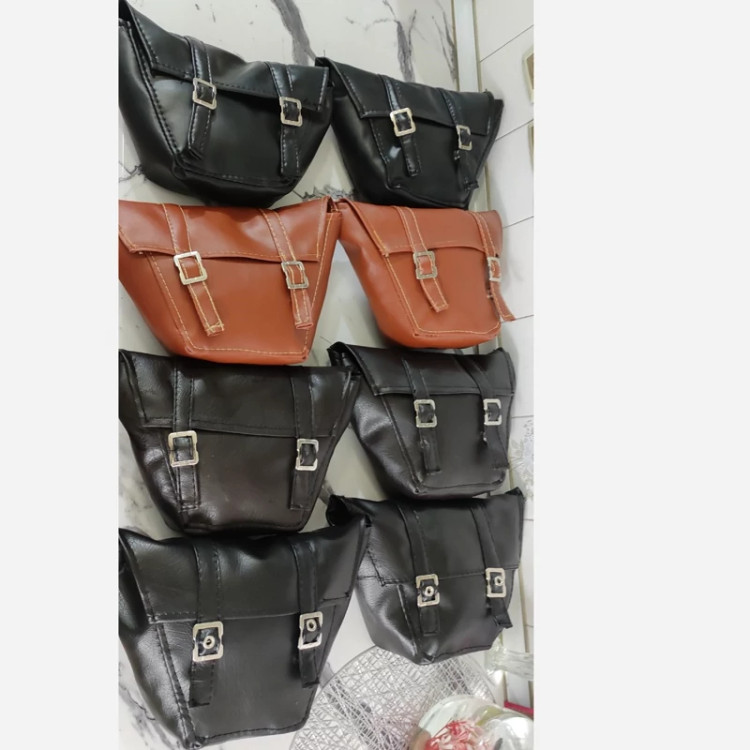 کیف بغل موتور سیکلت کاستوم بسته دو عددی دو طرفه